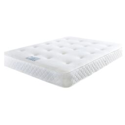"Bed Choices Manhattan Bed Set No drawer With Mattress & 26"" Headboard in Cream - Size: Single" - thumbnail 3