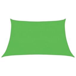 Berkfield Home Sunshade Sail 160 g/m ² Light Green 3/4x2 m HDPE - thumbnail 1
