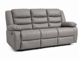 My New Sofa MNS ROMA 3+2 LEATHER RECLINER MANUAL GREY - thumbnail 2