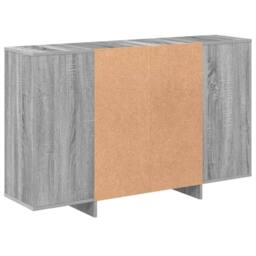 Berkfield Home Sideboard Grey Sonoma 120x30x75 cm Engineered Wood - Size: 120 x 30 x 75 cm - thumbnail 7