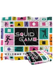 Squid Game Season 3 152 X 127 cm Game Icons Silky Touch Super Soft Throw Blanket in White - thumbnail 2