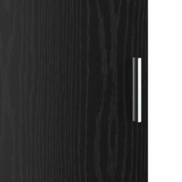 Berkfield Home Black Oak Sideboard Black Oak MDF & Wood Veneer Medium - thumbnail 7