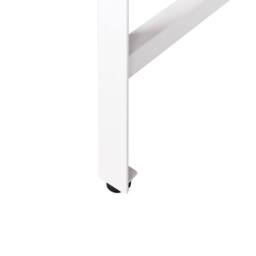Wyld and Coco Outdoor Bar Table White Stainless Steel Top UV Resistant Steel W40cm - thumbnail 7