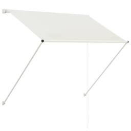Berkfield Home Retractable Awning 150x150 cm Cream in Beige - thumbnail 2