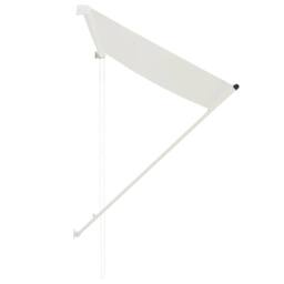 Berkfield Home Retractable Awning 150x150 cm Cream in Beige - thumbnail 3