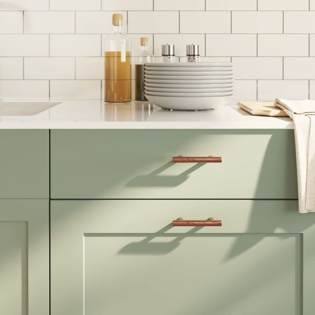 Berkfield Home Cabinet Handles 20 pcs Bronze 64 mm Stainless Steel in Brown - image 1