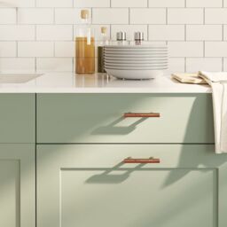 Berkfield Home Cabinet Handles 20 pcs Bronze 64 mm Stainless Steel in Brown - thumbnail 1
