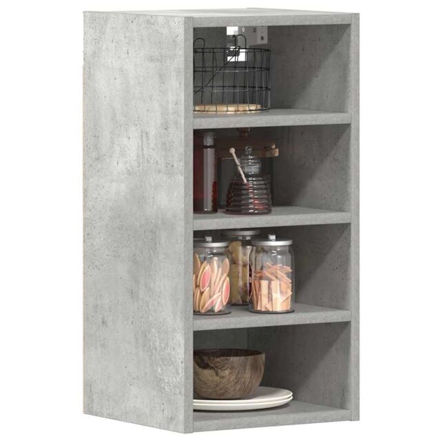 Berkfield Home Hanging Cabinet Concrete Grey 30x29.5x60 cm Engineered Wood - image 1