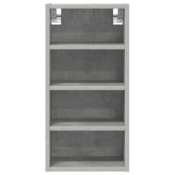 Berkfield Home Hanging Cabinet Concrete Grey 30x29.5x60 cm Engineered Wood - thumbnail 4