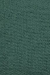 Drift Home 'Hayden' Filled 100% Cotton Basket Weave Cushion in Green - Size: 43 cm x 43 cm - thumbnail 3