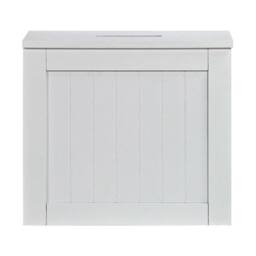 EONLION White Wooden Slimline Bathroom Storage - Size: 500mm - thumbnail 4