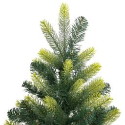 Berkfield Home Beautiful Artificial Hinged Christmas Tree with Stand 240 cm in Green - thumbnail 4
