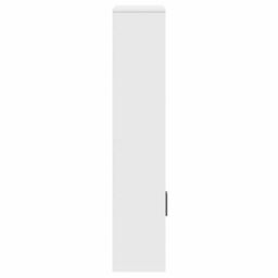 Berkfield Home Bookcase White 60x24x120 cm Engineered Wood - Size: 60 x 24 x 120 cm - thumbnail 5