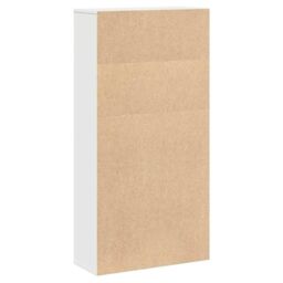 Berkfield Home Bookcase White 60x24x120 cm Engineered Wood - Size: 60 x 24 x 120 cm - thumbnail 6