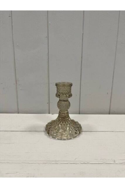 KDMD Smokey Brown Glass Candle Holder - 10mm - image 1