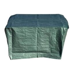 Charles Taylor Deluxe Fitted Coffee Table Cover - Fully Assembled in Green - thumbnail 2