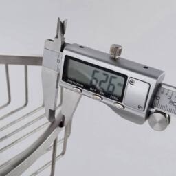 FLAVORA 2 TIER CORNER CADDY Stainless Steel Corner Shower Caddy in Silver - Size: 180 cm width x 180 cm drop - thumbnail 5
