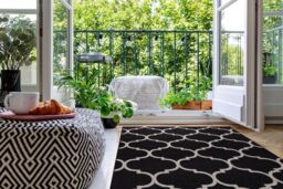 RugsX Floorlux Rug in Black - Size: 120 cm x 170 cm - thumbnail 4