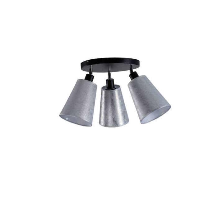 Netlighting Eva Ceiling Spotlight Clusters Silver 30.5cm 3x E27