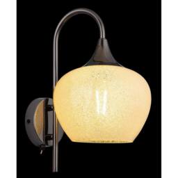 Netlighting Maxy Dome Wall Lamp Gunmetal Clear Glass Shade 1x E27 in Grey - thumbnail 3