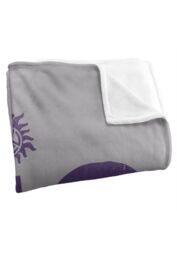 Supernatural Pie Officially Licensed Silky Touch Super Soft Throw Blanket 152x127 cm in White - thumbnail 3