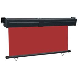 Berkfield Home Stylish Balcony Side Awning 165x250 cm Red