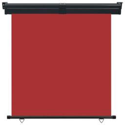 Berkfield Home Stylish Balcony Side Awning 165x250 cm Red - thumbnail 3