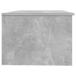 Berkfield Home Coffee Table Concrete Grey 102x50x36 cm Engineered Wood - Size: 102 x 50 x 36 cm - thumbnail 4