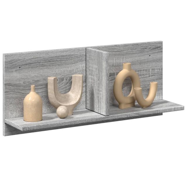 Berkfield Home Wall Cabinet 70x16.5x30 cm Grey Sonoma Engineered Wood - image 1