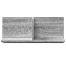 Berkfield Home Wall Cabinet 70x16.5x30 cm Grey Sonoma Engineered Wood - thumbnail 4