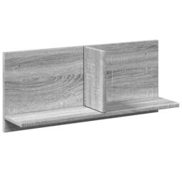 Berkfield Home Wall Cabinet 70x16.5x30 cm Grey Sonoma Engineered Wood - thumbnail 2