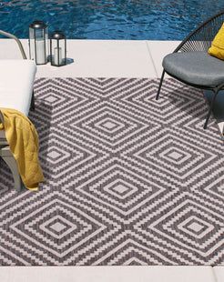 Rugstyle Summer Breeze Outdoor Rug in Grey - Size: 100 cm x 150 cm - image 1