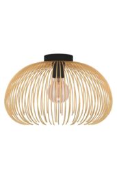 Eglo Venezuela IP20 Gold Flush Mounted Ceiling Light in Metallic Gold - thumbnail 1