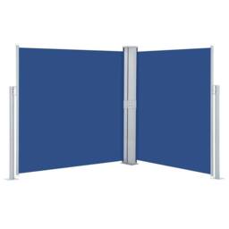 Berkfield Home Retractable Side Awning Blue 160x600 cm - thumbnail 2