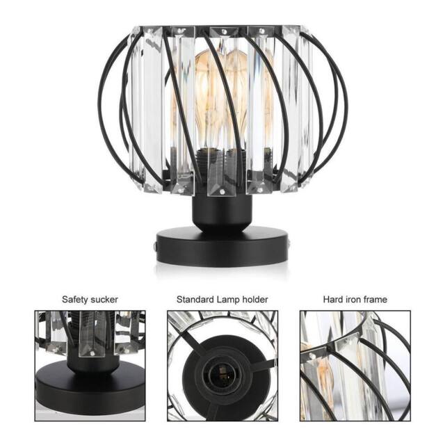 SPETLEK Modern Ceiling Pendant Light Shade Acrylic Crystal in Black - image 1