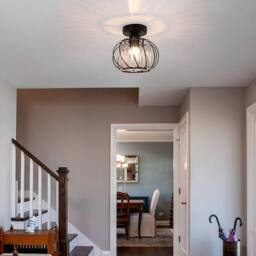 SPETLEK Modern Ceiling Pendant Light Shade Acrylic Crystal in Black - thumbnail 4