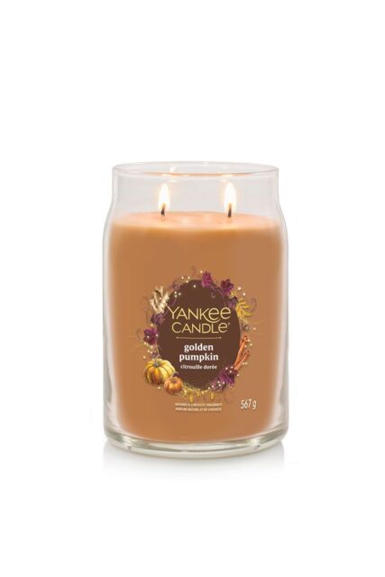 Yankee Candle Women's Signature Large Jar Golden Pumpkin - image 1