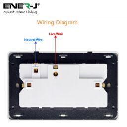 ENER-J Smart WiFi 13A Twin Wall Socket with Type C Port White 250V - thumbnail 5