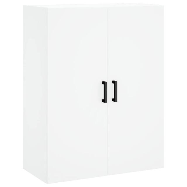 Berkfield Home Wall Mounted Cabinet White 69.5x34x90 cm - image 1
