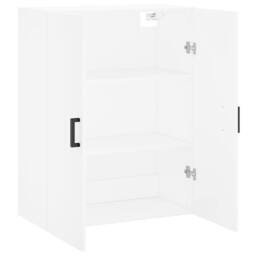 Berkfield Home Wall Mounted Cabinet White 69.5x34x90 cm - thumbnail 6