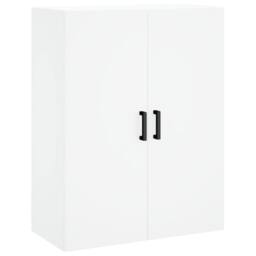 Berkfield Home Wall Mounted Cabinet White 69.5x34x90 cm - thumbnail 1