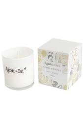 KDMD Agnes Cat Votive Candle Coffee & Walnut in White - thumbnail 1