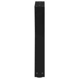 Berkfield Home Coffee Table Legs 2 pcs Black 28x(42-43.3) cm Steel - thumbnail 6