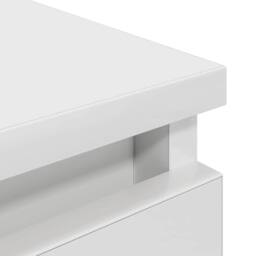 Berkfield Home TV Cabinet White 40x35x54 cm Engineered Wood - Size: 40 x 35 x 54 cm - thumbnail 9