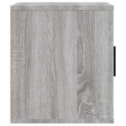 Berkfield Home TV Cabinet Grey Sonoma 100x35x40 cm Engineered Wood - Size: 100 x 35 x 40 cm - thumbnail 7