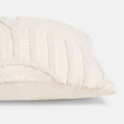 OHS Tufted Arches Bolster Pillow Soft Maternity Support Cushion in Cream - thumbnail 7
