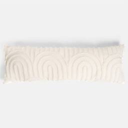 OHS Tufted Arches Bolster Pillow Soft Maternity Support Cushion in Cream - thumbnail 5