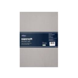 Voltico Silentnight Supersoft King Size Duvet Cover Set in Pale Grey - thumbnail 5