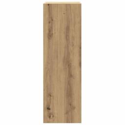 Berkfield Home 6 Piece TV Cabinet Set Wall-mounted Artisan Oak Engineered Wood in Brown - thumbnail 9