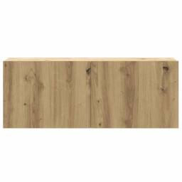 Berkfield Home 6 Piece TV Cabinet Set Wall-mounted Artisan Oak Engineered Wood in Brown - thumbnail 7